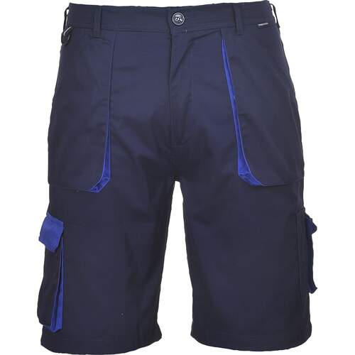 Portwest Texo Contrast Shorts - Navy