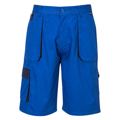 Portwest Texo Contrast Shorts - Royal Blue