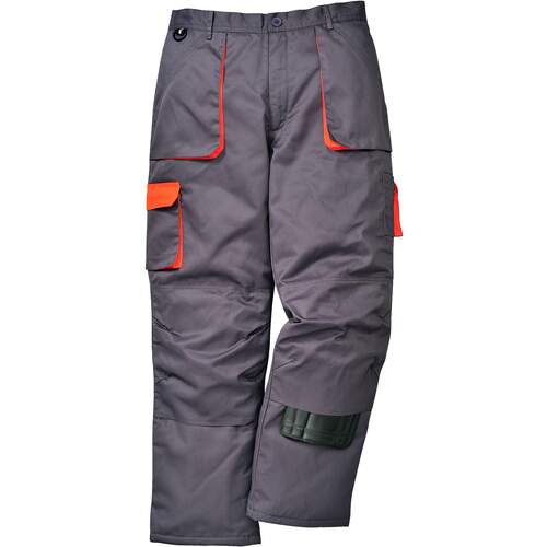Portwest Texo Contrast Trouser - Lined - Grey