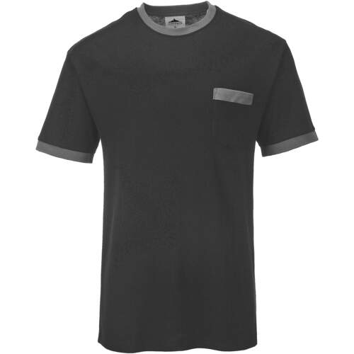 Portwest Texo Contrast T-shirt - Black