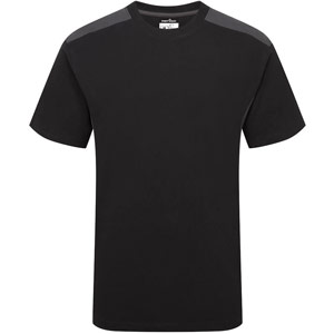 Portwest Two-Tone T-Shirt S/S - Black/Grey