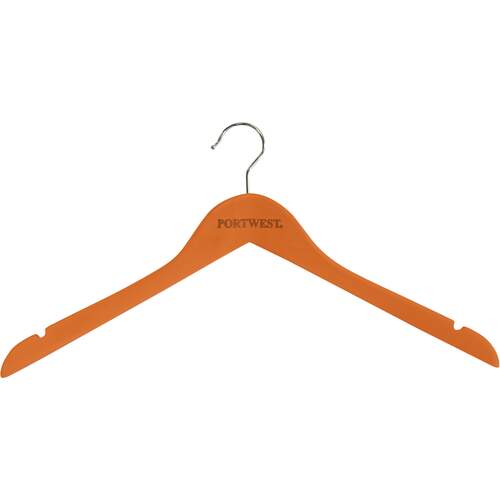 Portwest Wooden Jacket Hanger - Orange