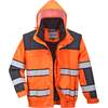 Orange/Navy