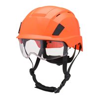 Portwest Integrated Visor Helmet - Bright Orange