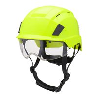 Portwest Integrated Visor Helmet - Bright Yellow