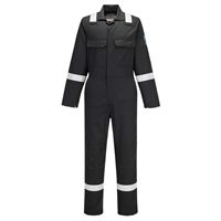 Portwest Bizweld Work FR Classic Coverall - Black