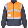 Orange/Navy