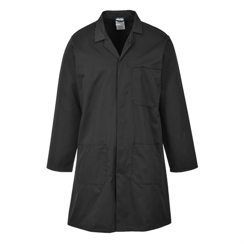 Portwest Lab Coat - Black