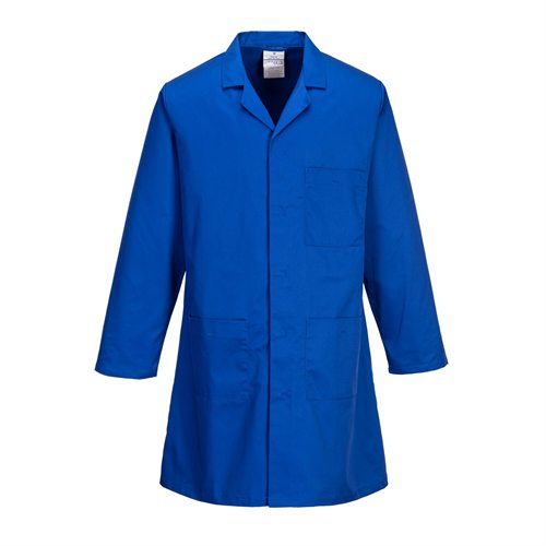Portwest Lab Coat - Royal Blue