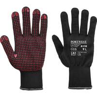Portwest Polka Dot Glove - Black