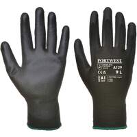 Portwest PU Palm Glove - Full Carton (480) - Black