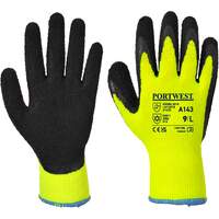 Portwest Thermal Soft Grip Glove - Yellow/Black