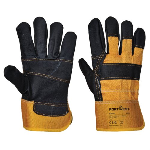 Portwest Furniture Hide Glove - Yellow