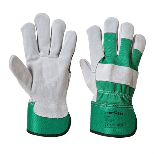 Portwest Premium Chrome Rigger Glove - Green