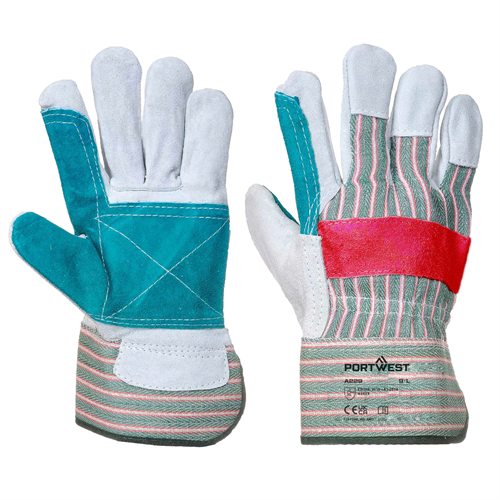 Portwest Classic Double Palm Rigger Glove - Green