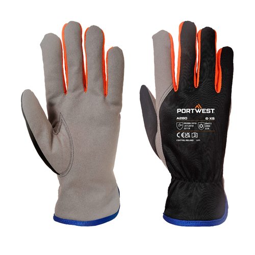 Portwest Wintershield Glove - Black/Orange