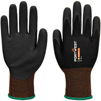 Portwest GP Grip 18 Latex Sandy  - Black