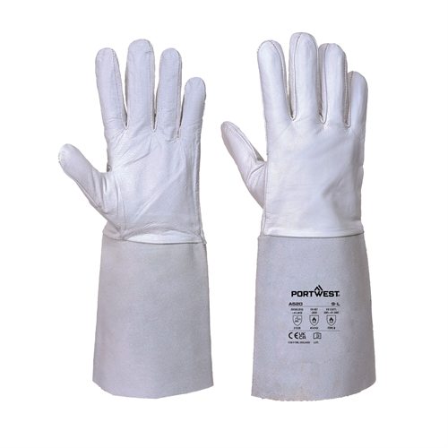 Portwest Premium Tig Welding Gauntlet - Grey