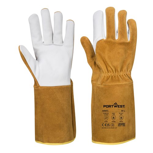 Portwest TIG Ultra Welding Gauntlet - Brown