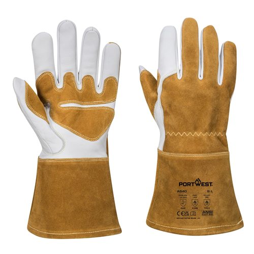 Portwest Ultra Welding Gauntlet - Brown