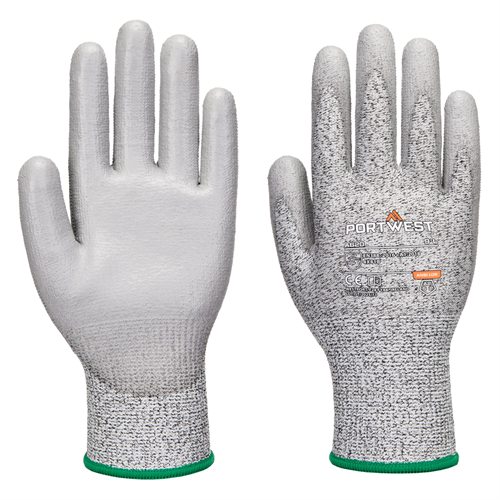 Portwest LR Cut PU Palm Glove - Grey
