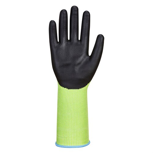 Portwest Green Cut Glove Long Cuff - Green/Black