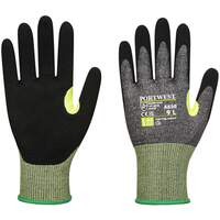 Portwest CS VHR15 Nitrile Foam Cut Glove - Grey/Black