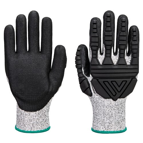Portwest TPV Impact Cut Glove - Grey/Black
