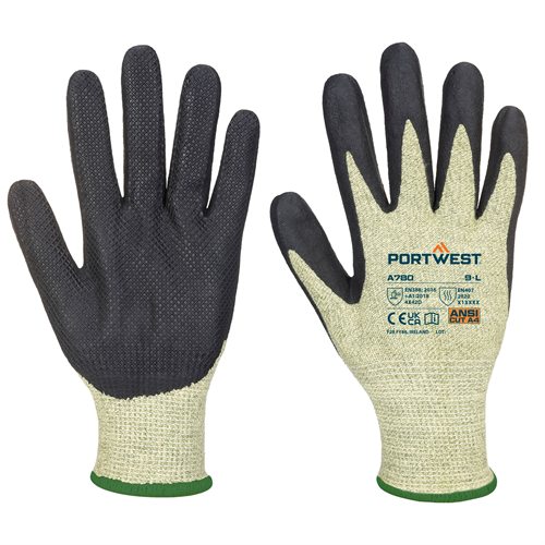 Portwest Arc Grip Glove - Green/Black