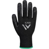 Portwest Needle Resistant F10 Latex Crinkle Glove - Black
