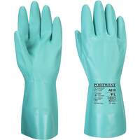 Portwest Nitrosafe Chemical Gauntlet - Green