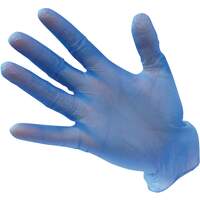 Portwest Powder Free Vinyl Disposable Glove - Blue