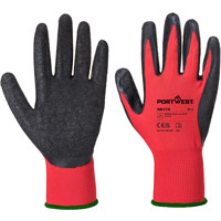 Portwest Grip 13 Latex Crinkle Essential Multipack (Pk12) - Red/Black