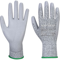 Portwest Cut B13 PU Glove Essential Multipack (Pk12) - Grey
