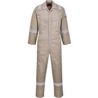 Portwest Araflame Silver Coverall - Khaki