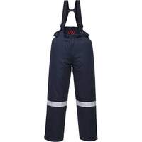 Portwest Araflame Insulated Winter Salopettes  - Navy