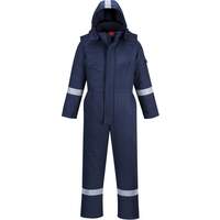 Portwest Araflame Insulated Winter Coverall  - Navy