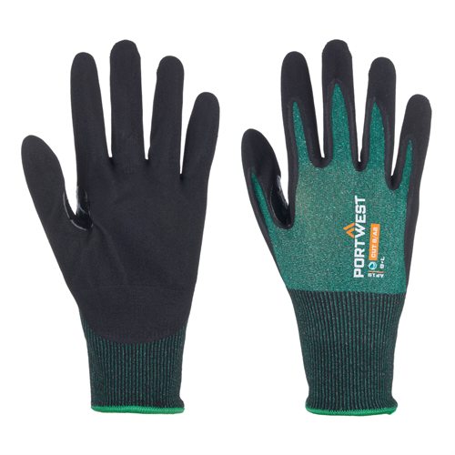 Portwest SG LR18 Micro Foam - 12 Pack - Green/Black