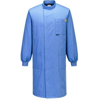Portwest Anti-Static ESD Howie Coat - Hamilton Blue
