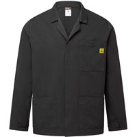 Portwest Anti-Static ESD Lab Jacket - Black