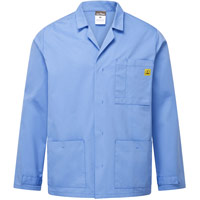 Portwest Anti-Static ESD Lab Jacket - Hamilton Blue