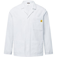 Portwest Anti-Static ESD Lab Jacket - White