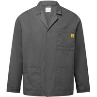 Portwest Anti-Static ESD Lab Jacket - Zoom Grey
