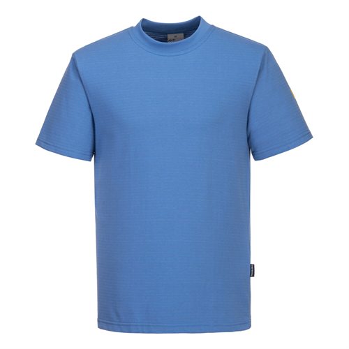 Portwest Anti-Static ESD T-Shirt - Hamilton Blue