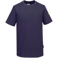 Portwest Anti-Static ESD T-Shirt S/S - Dark Navy
