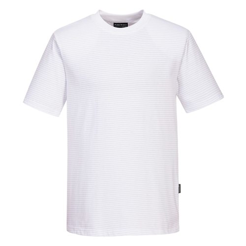 Portwest Anti-Static ESD T-Shirt - White