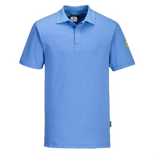 Portwest Anti-Static ESD Polo Shirt - Hamilton Blue