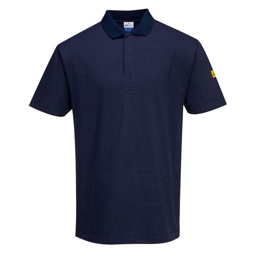 Portwest Anti-Static ESD Polo Shirt - Navy