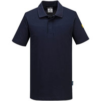 Portwest Anti-Static ESD Polo Shirt S/S - Dark Navy
