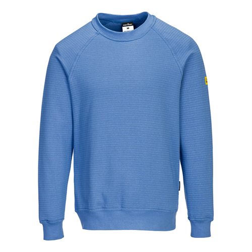 Portwest Anti-Static ESD Sweatshirt - Hamilton Blue